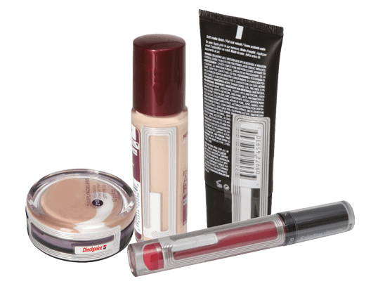 Etiquettes autocollantes RF - 3710 EP Transparente Checkpoint