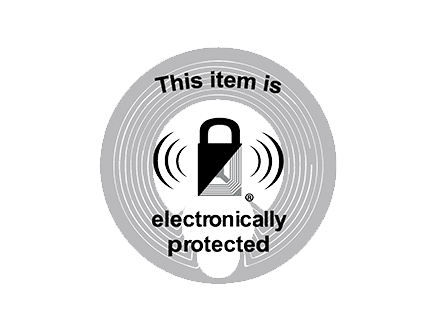 Étiquettes antivol Ronde RF Tamper Tag EP 33mm - Checkpoint